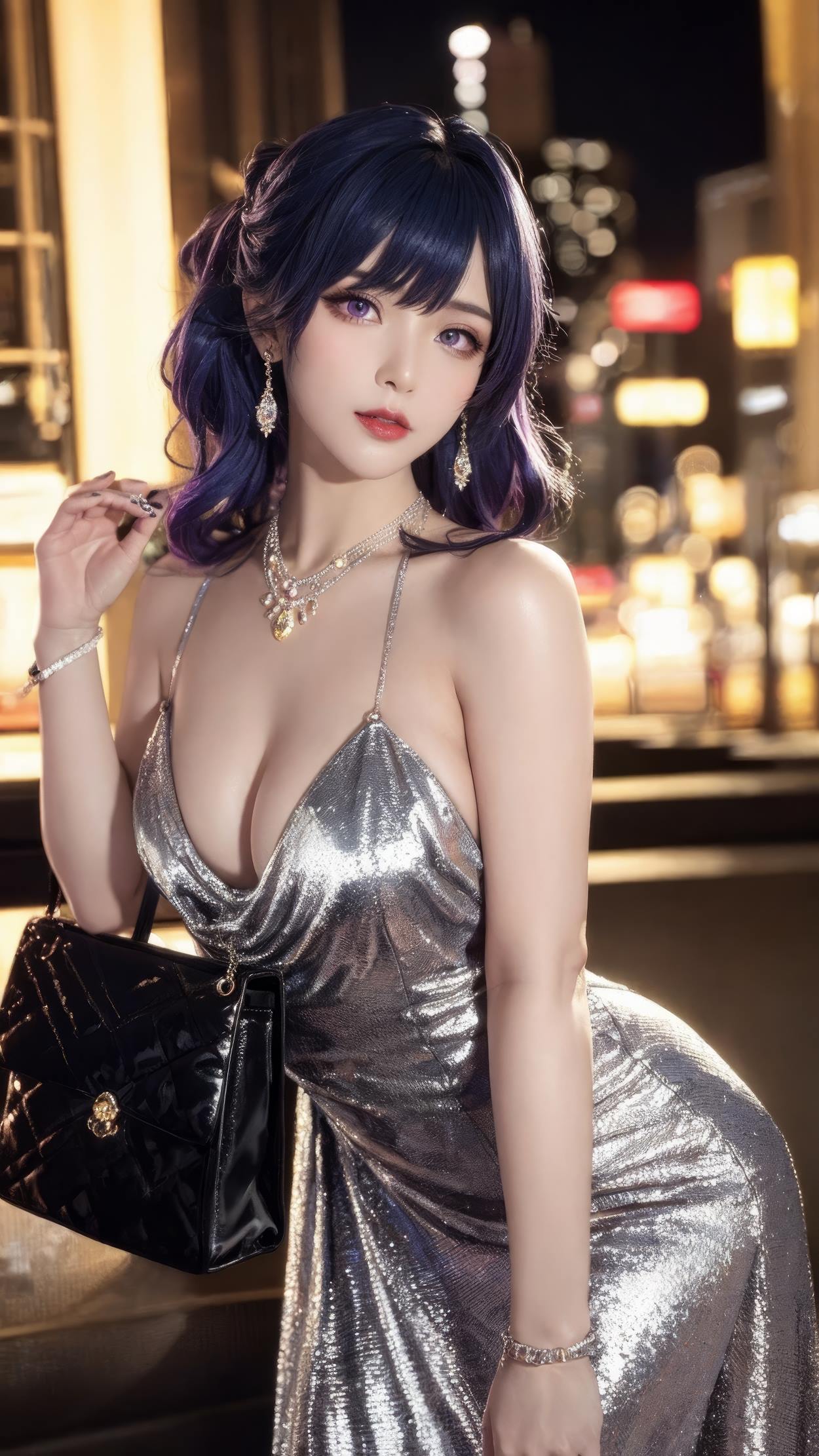 图片[26]-AI绘画 602 夜店小短裙[45P] – 速更版-美库