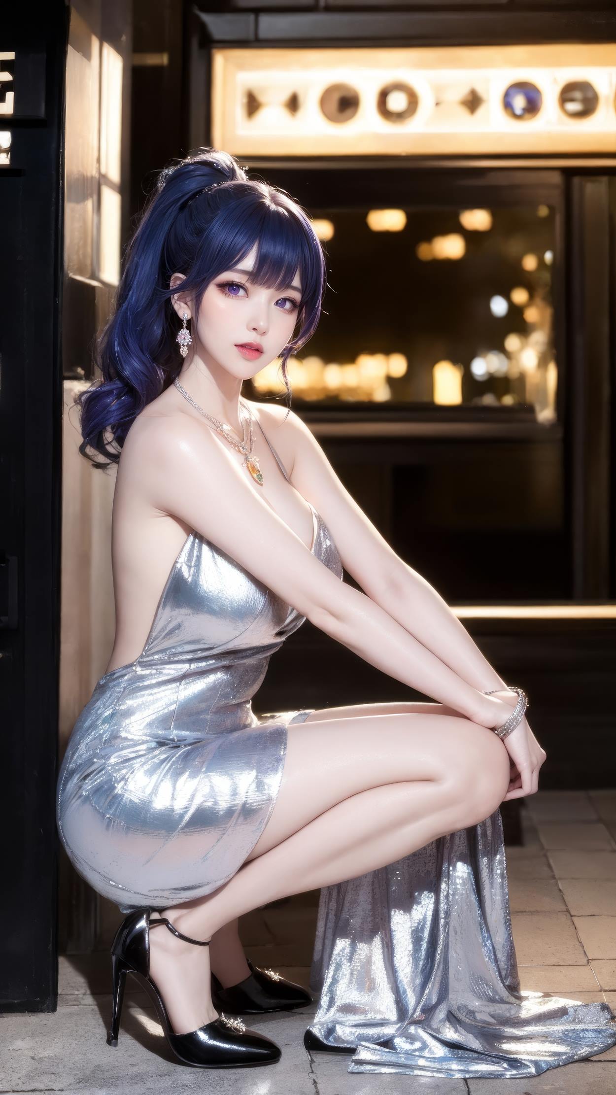 图片[39]-AI绘画 602 夜店小短裙[45P] – 速更版-美库