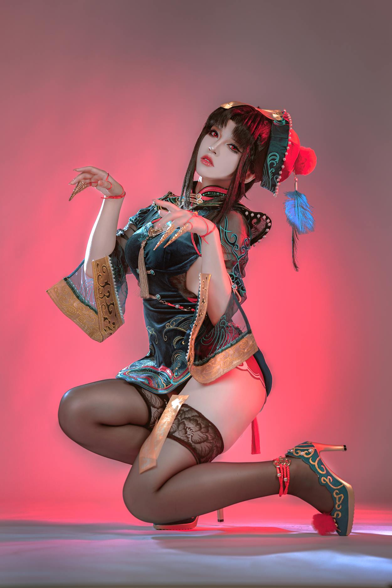 图片[12]-半半子 – 玉玲瓏 僵尸娘[13P] – 速更版-美库