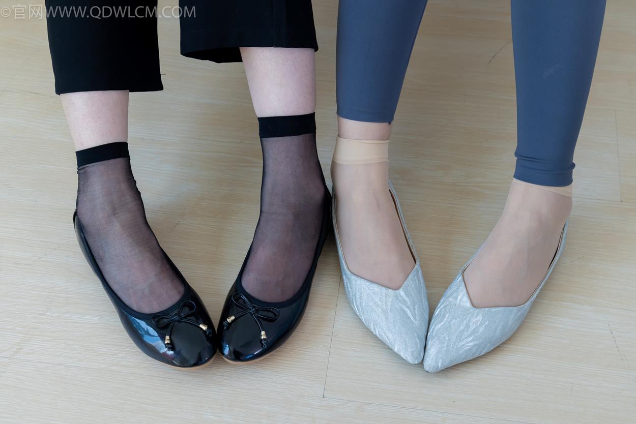 图片[18]-物恋传媒 NO.2338 菜菜&岚岚-两双平底鞋、短黑丝、短肉丝[125P] – 速更版-美库