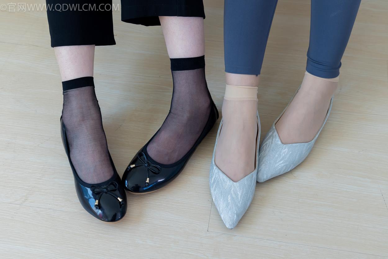 图片[19]-物恋传媒 NO.2338 菜菜&岚岚-两双平底鞋、短黑丝、短肉丝[125P] – 速更版-美库