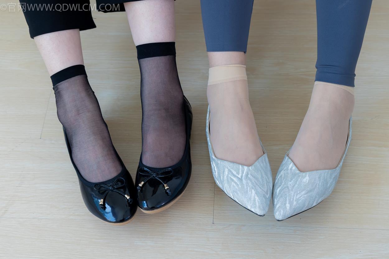 图片[21]-物恋传媒 NO.2338 菜菜&岚岚-两双平底鞋、短黑丝、短肉丝[125P] – 速更版-美库