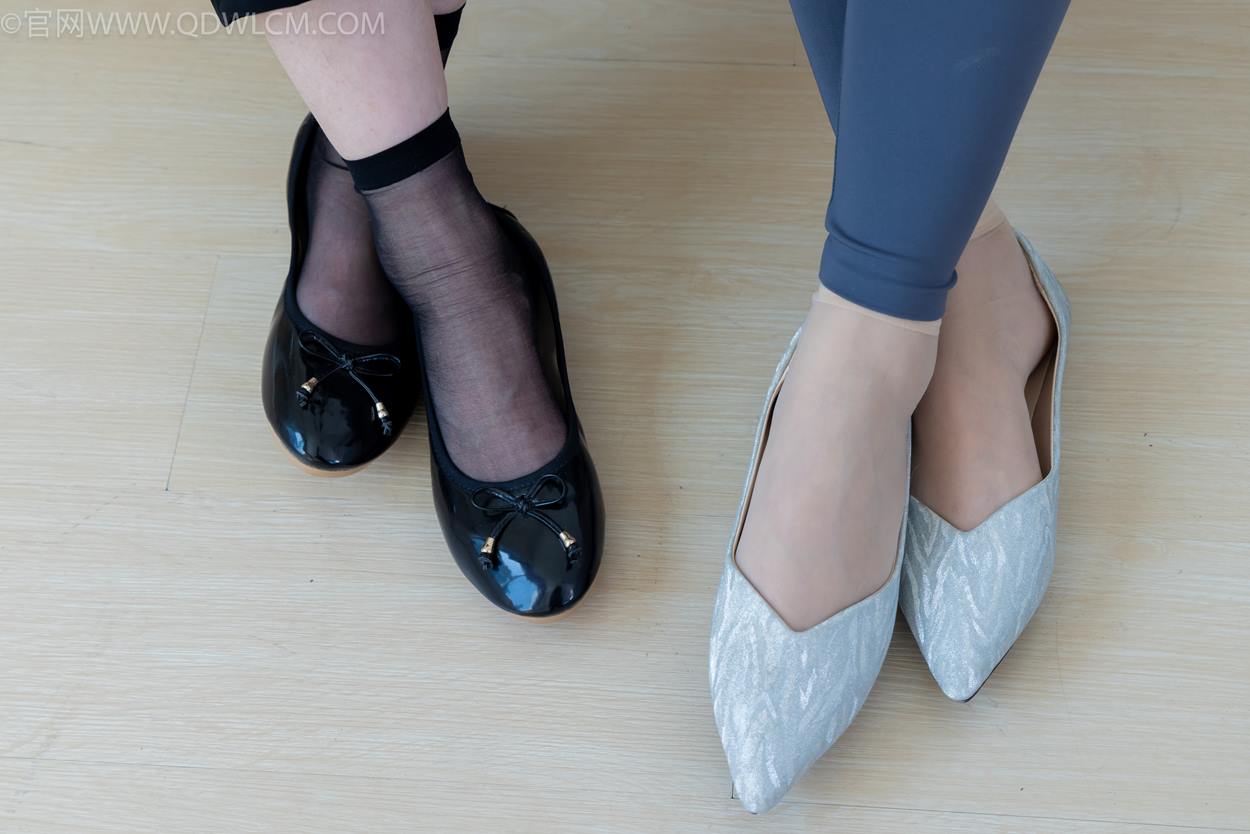 图片[23]-物恋传媒 NO.2338 菜菜&岚岚-两双平底鞋、短黑丝、短肉丝[125P] – 速更版-美库