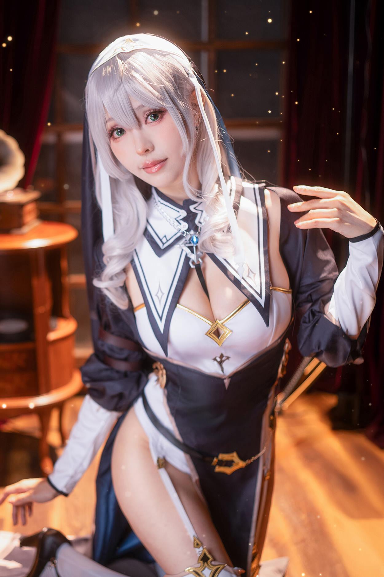 图片[21]-Ely_eee(ElyEE子)  – Shirogane noel~Nun[24P] – 速更版-美库