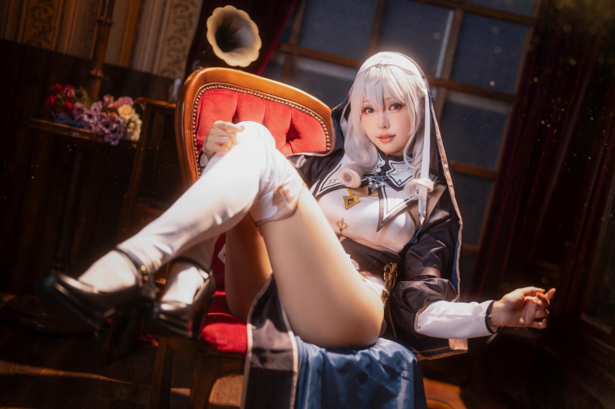 图片[24]-Ely_eee(ElyEE子)  – Shirogane noel~Nun[24P] – 速更版-美库