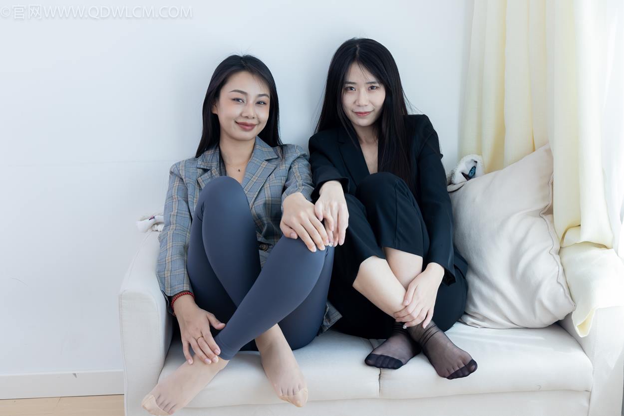 图片[45]-物恋传媒 NO.2338 菜菜&岚岚-两双平底鞋、短黑丝、短肉丝[125P] – 速更版-美库