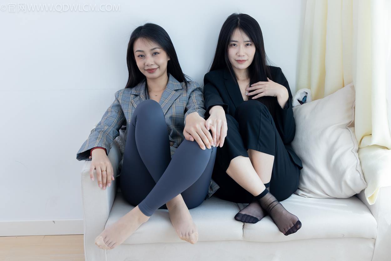 图片[47]-物恋传媒 NO.2338 菜菜&岚岚-两双平底鞋、短黑丝、短肉丝[125P] – 速更版-美库