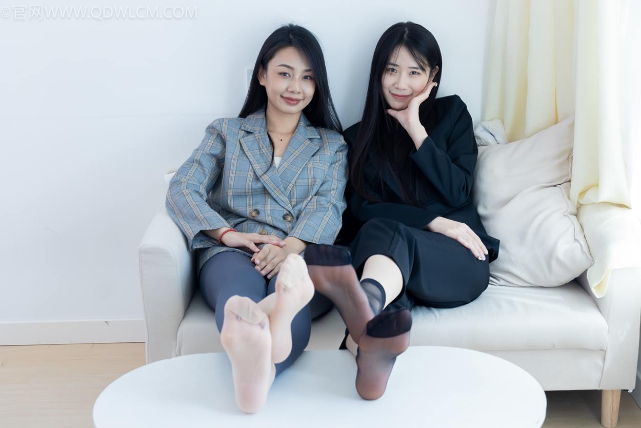 图片[59]-物恋传媒 NO.2338 菜菜&岚岚-两双平底鞋、短黑丝、短肉丝[125P] – 速更版-美库