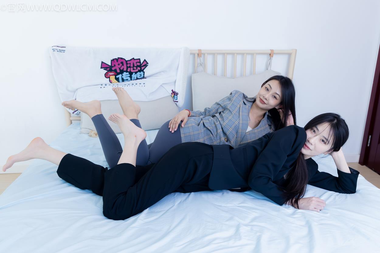 图片[101]-物恋传媒 NO.2338 菜菜&岚岚-两双平底鞋、短黑丝、短肉丝[125P] – 速更版-美库