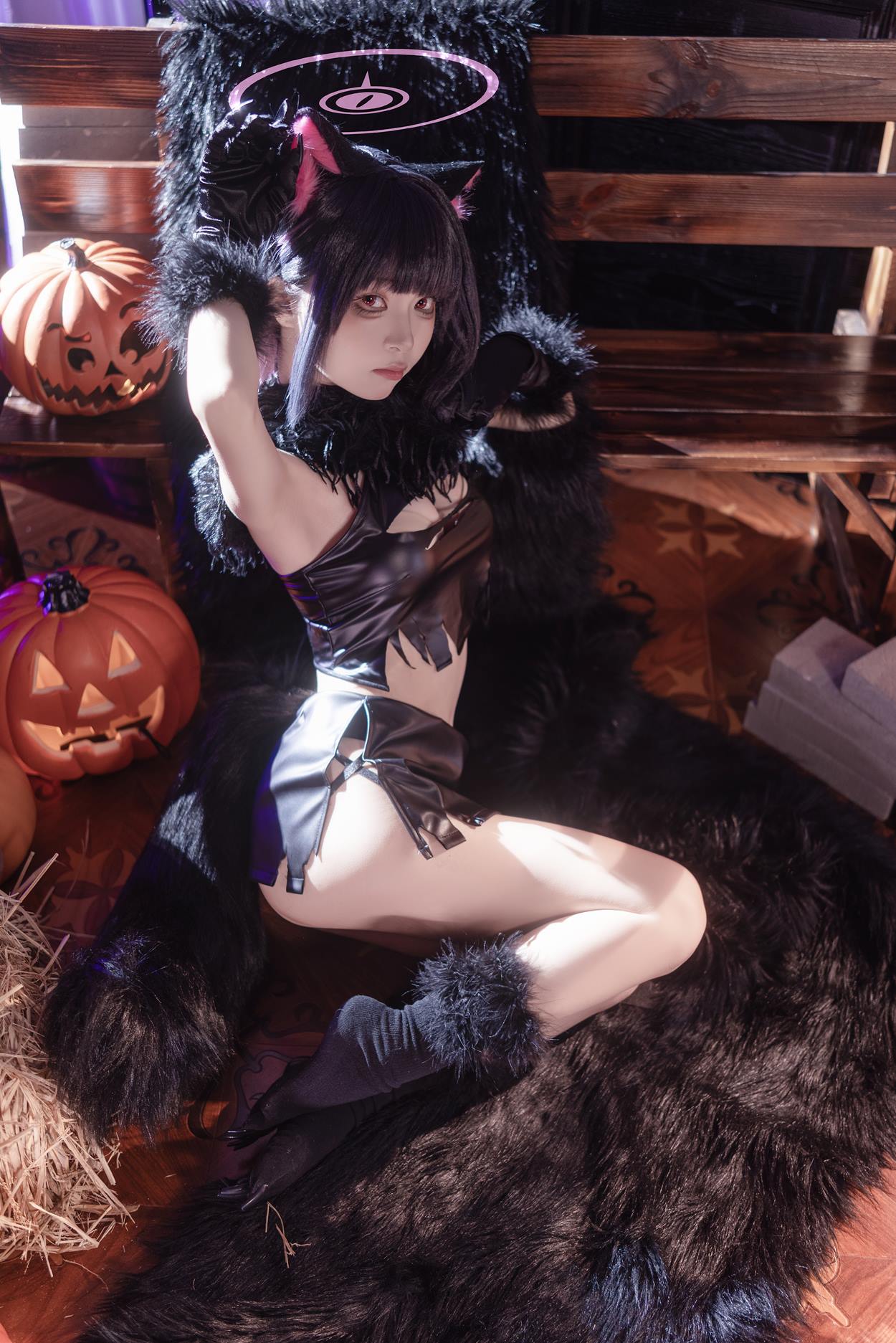 图片[17]-矢量鱼  – 和纱万圣节[24P] – 速更版-美库