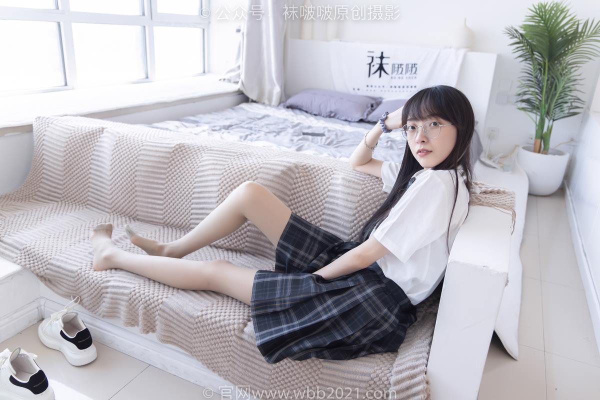 图片[20]-[BoBoSocks袜啵啵]NO.541 稚予-两双板鞋、薄灰丝、薄肉丝、jk制服[98P] – 速更版-美库