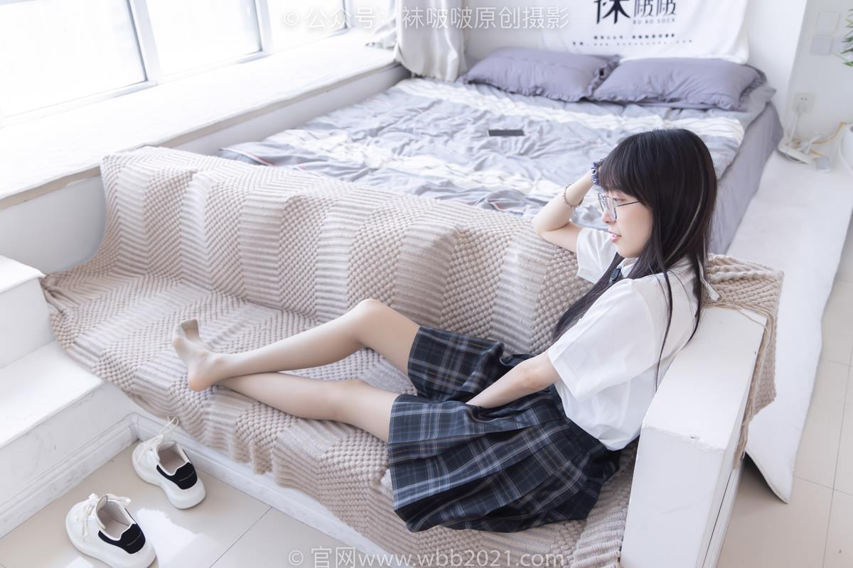 图片[23]-[BoBoSocks袜啵啵]NO.541 稚予-两双板鞋、薄灰丝、薄肉丝、jk制服[98P] – 速更版-美库