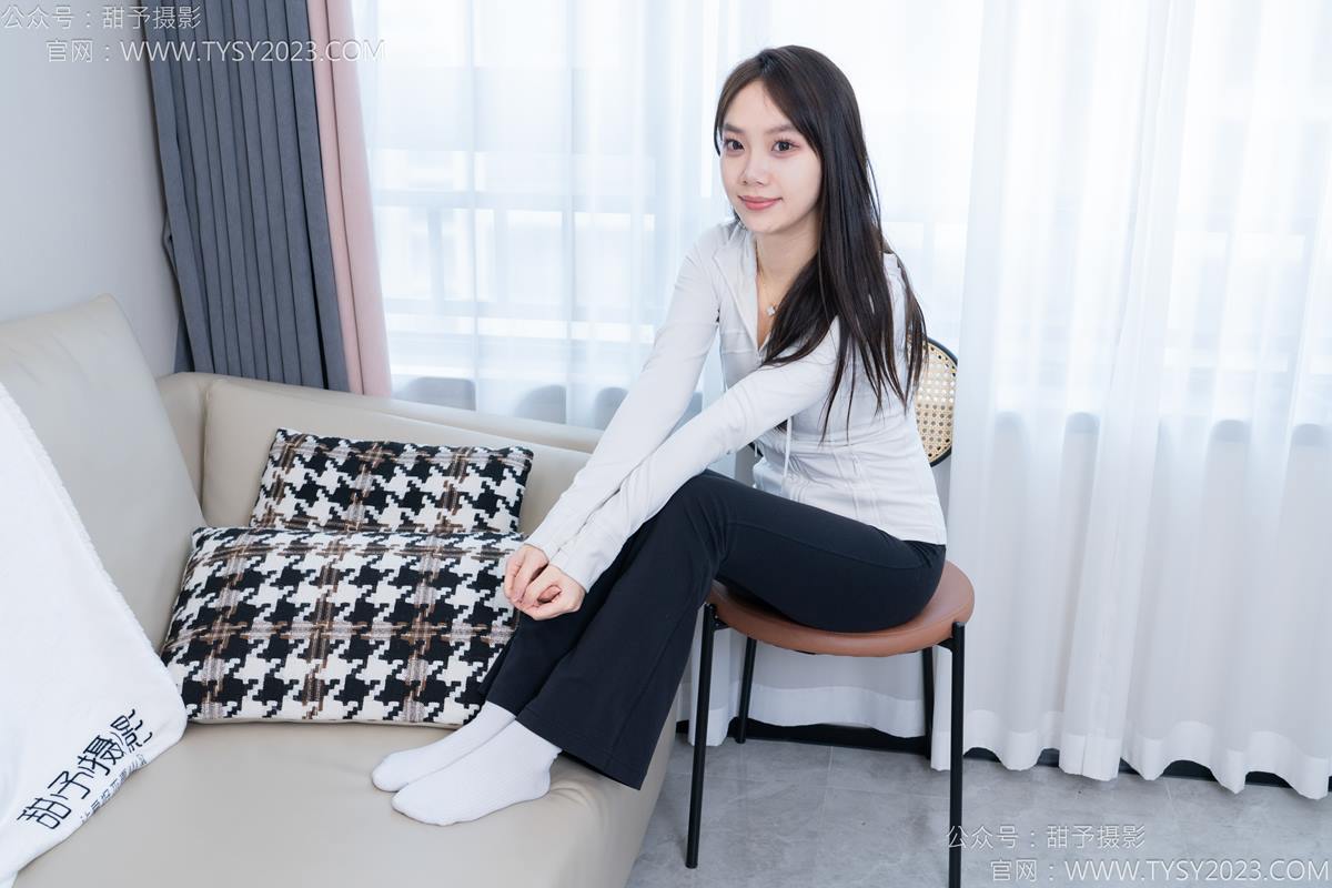 图片[56]-甜予摄影 NO.169 贝壳-帆布鞋、白棉袜、裸足[91P] – 速更版-美库