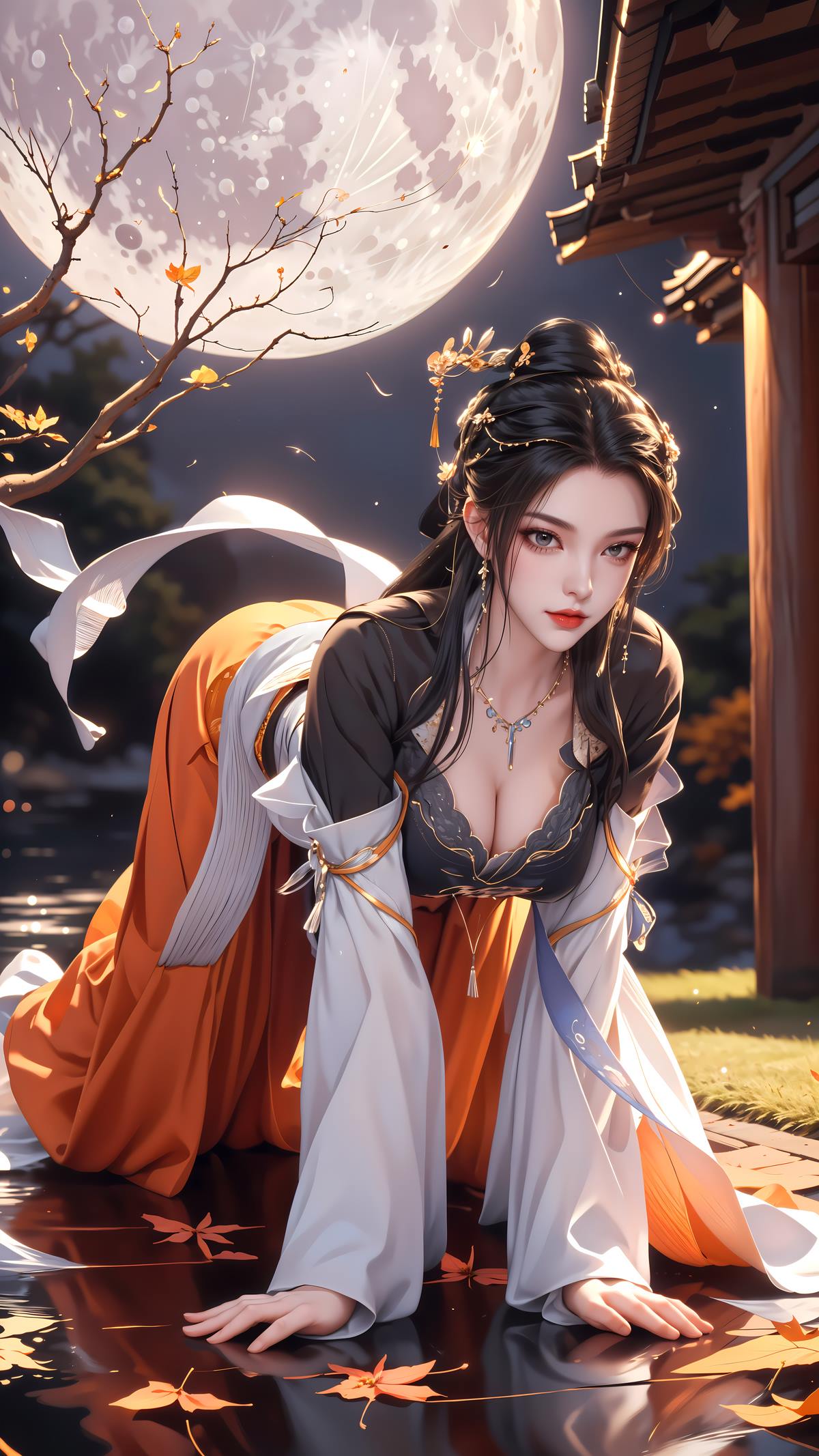 图片[28]-AI 绘画 612 李慕婉（清白图包系列）[75P] – 速更版-美库