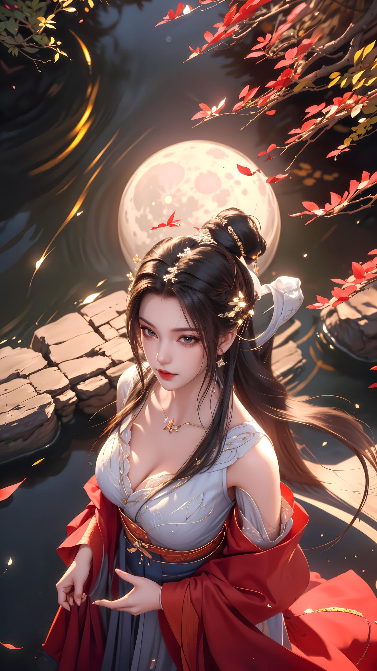 图片[45]-AI 绘画 612 李慕婉（清白图包系列）[75P] – 速更版-美库