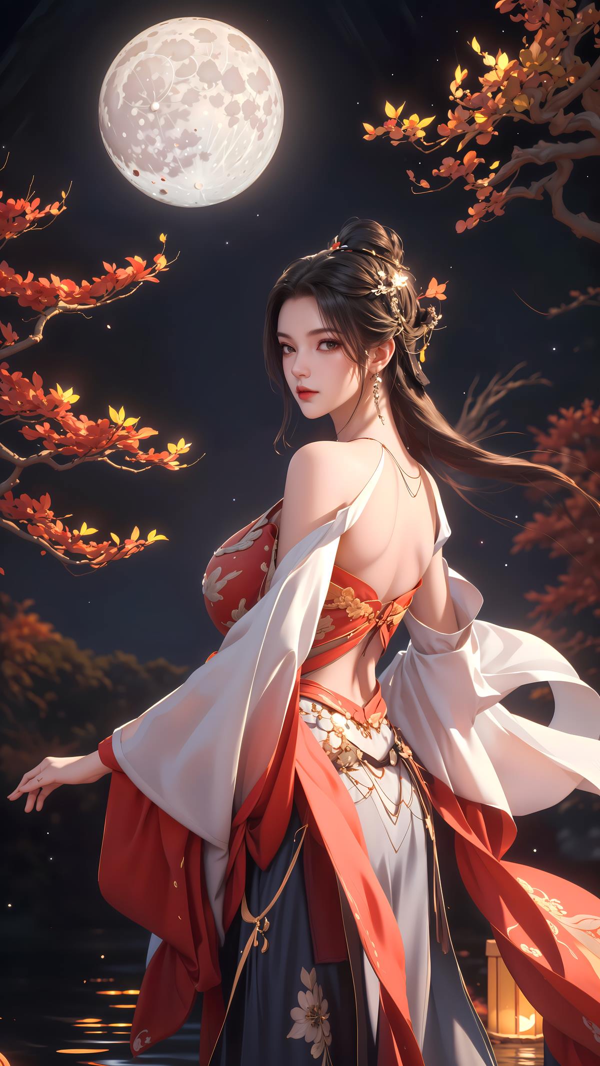 图片[54]-AI 绘画 612 李慕婉（清白图包系列）[75P] – 速更版-美库