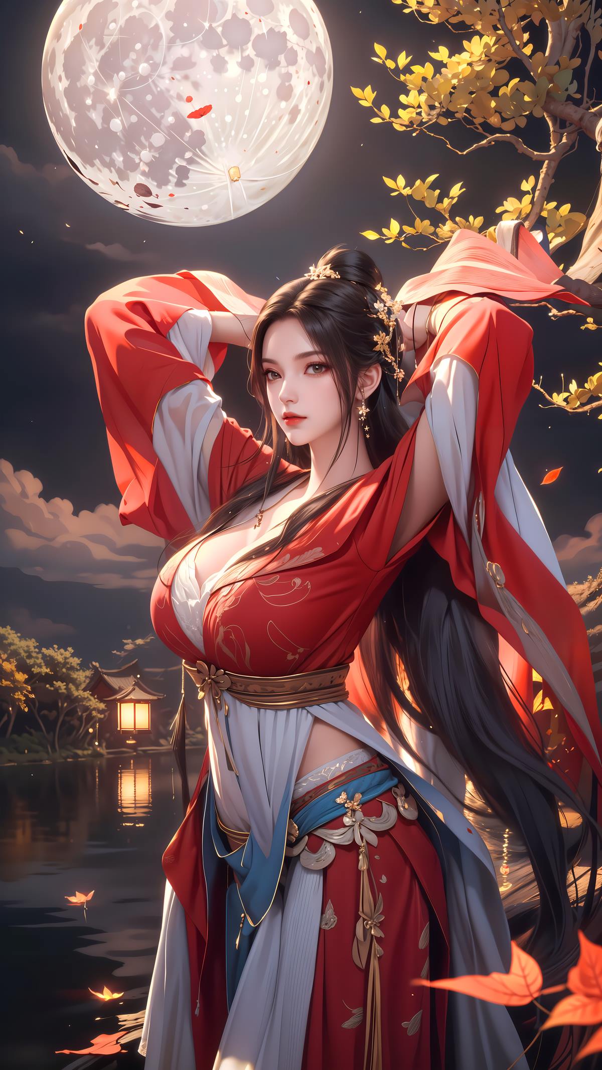 图片[57]-AI 绘画 612 李慕婉（清白图包系列）[75P] – 速更版-美库