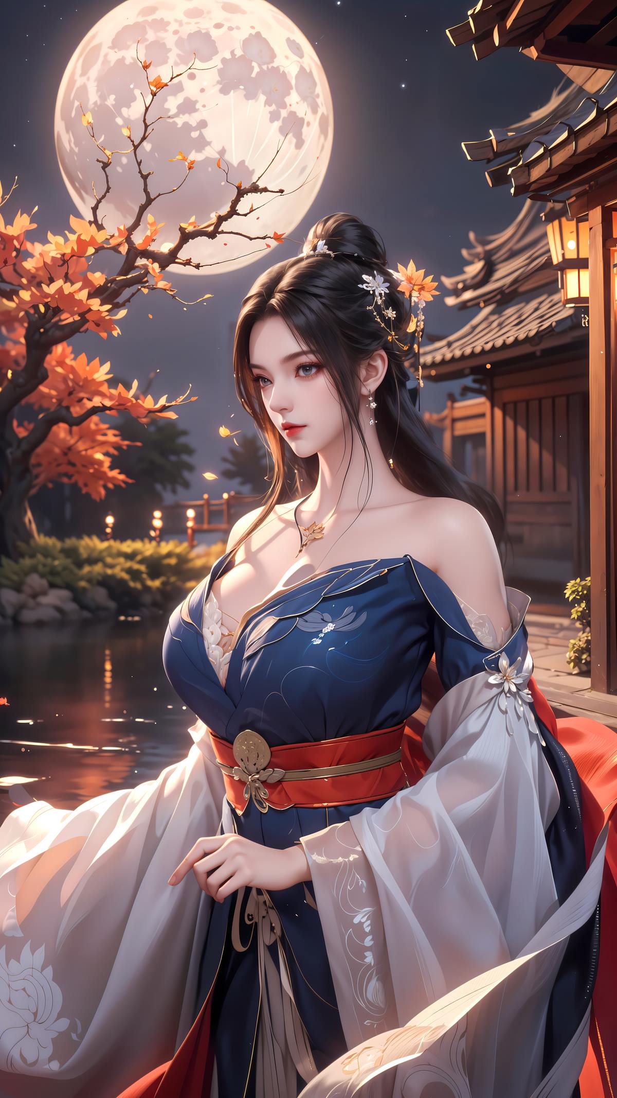 图片[74]-AI 绘画 612 李慕婉（清白图包系列）[75P] – 速更版-美库