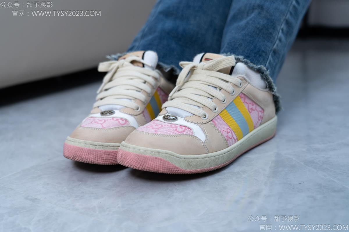 图片[73]-甜予摄影 NO.170 珞珞-板鞋、白棉袜、裸足[98P] – 速更版-美库