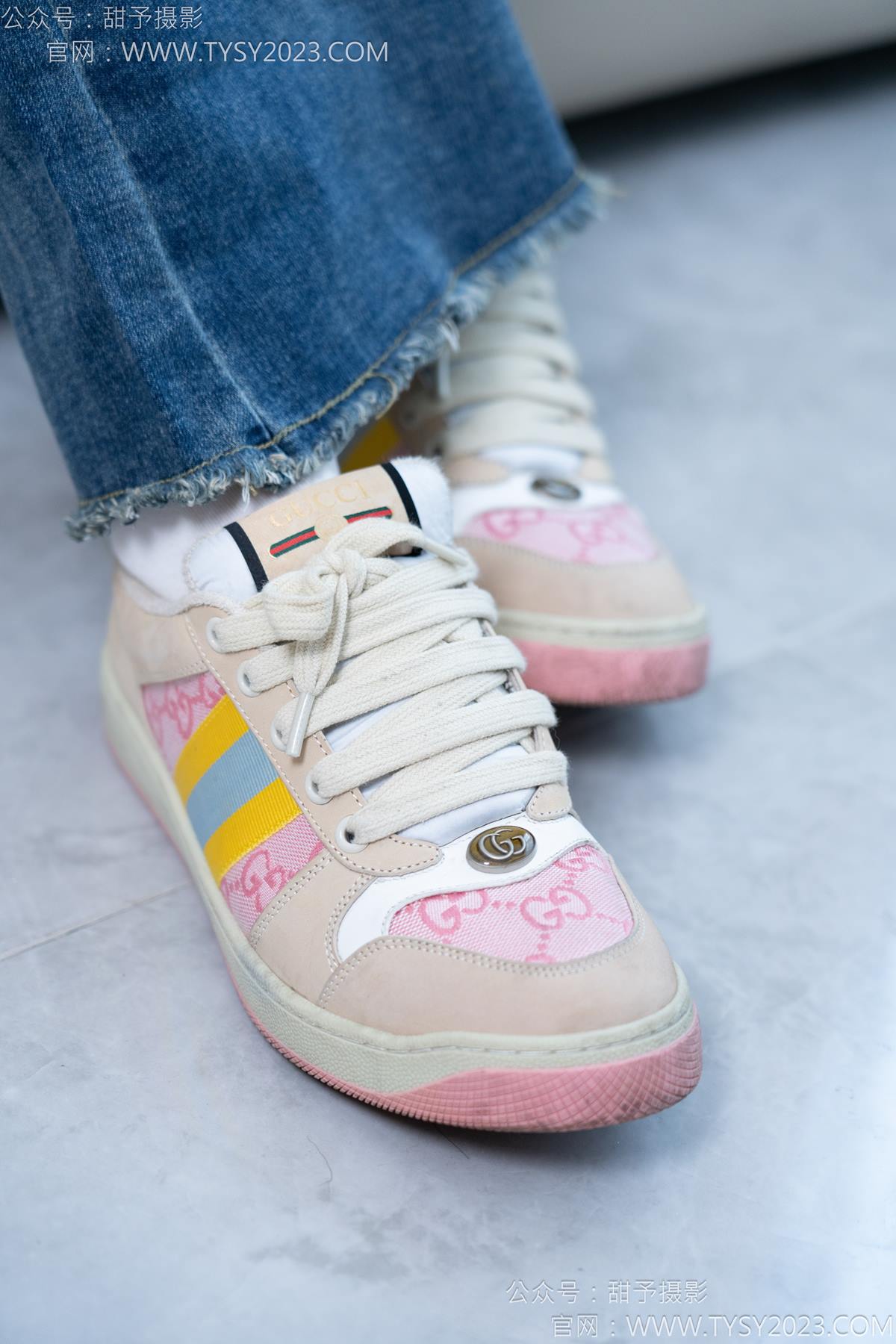 图片[93]-甜予摄影 NO.170 珞珞-板鞋、白棉袜、裸足[98P] – 速更版-美库