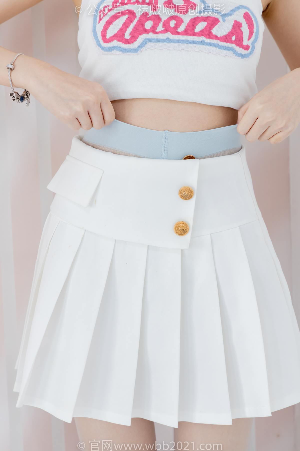 图片[87]-[BoBoSocks袜啵啵]NO.543 小甜豆 高跟鞋、油亮淡蓝丝、腰丝[150P] – 速更版-美库