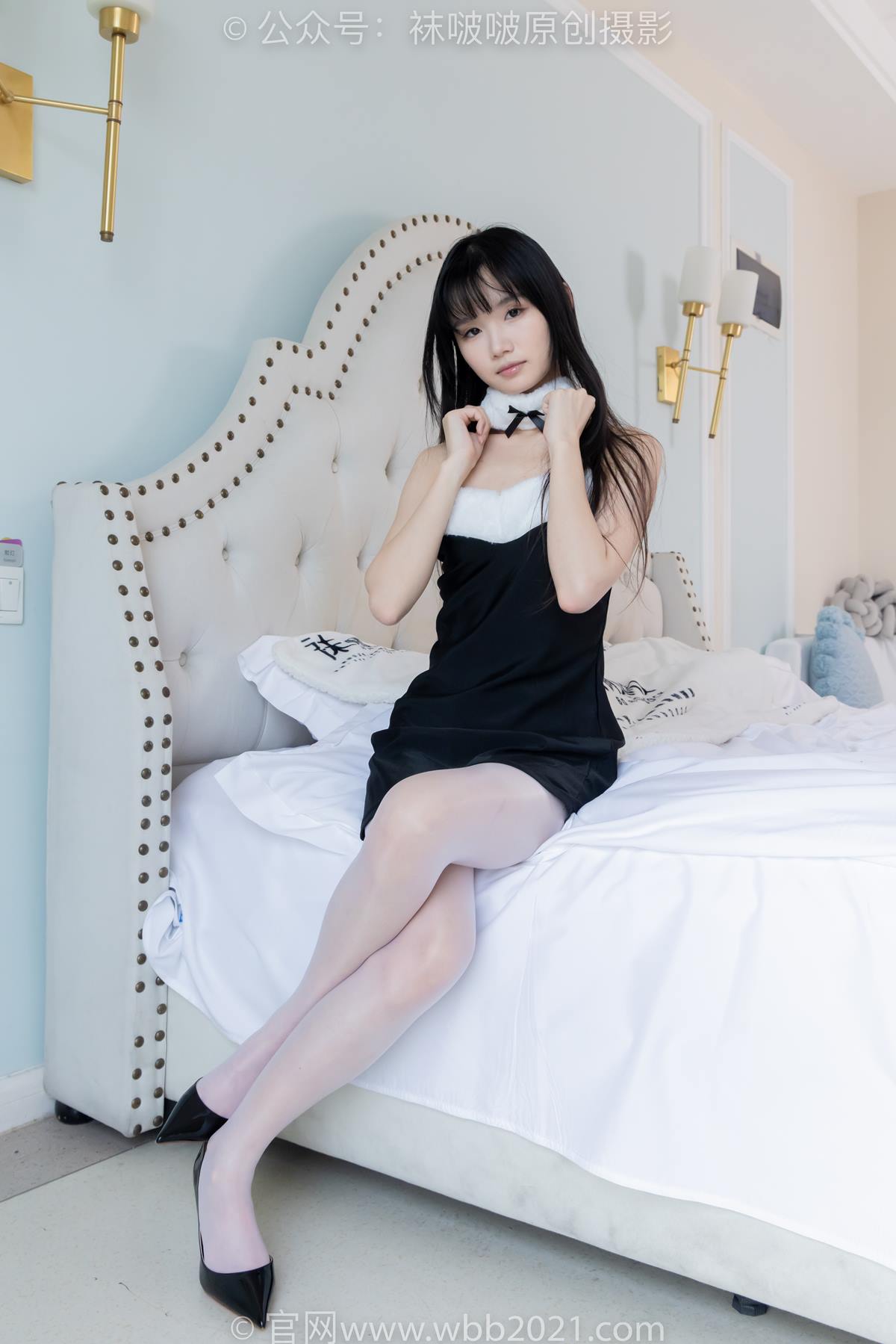 图片[11]-[BoBoSocks袜啵啵]NO.544 甜甜圈-高跟鞋、油亮薄白丝、裸足、踩小人和奶油泡芙剧情[140P] – 速更版-美库