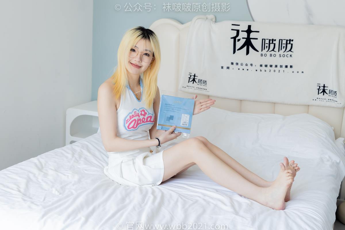图片[141]-[BoBoSocks袜啵啵]NO.543 小甜豆 高跟鞋、油亮淡蓝丝、腰丝[150P] – 速更版-美库