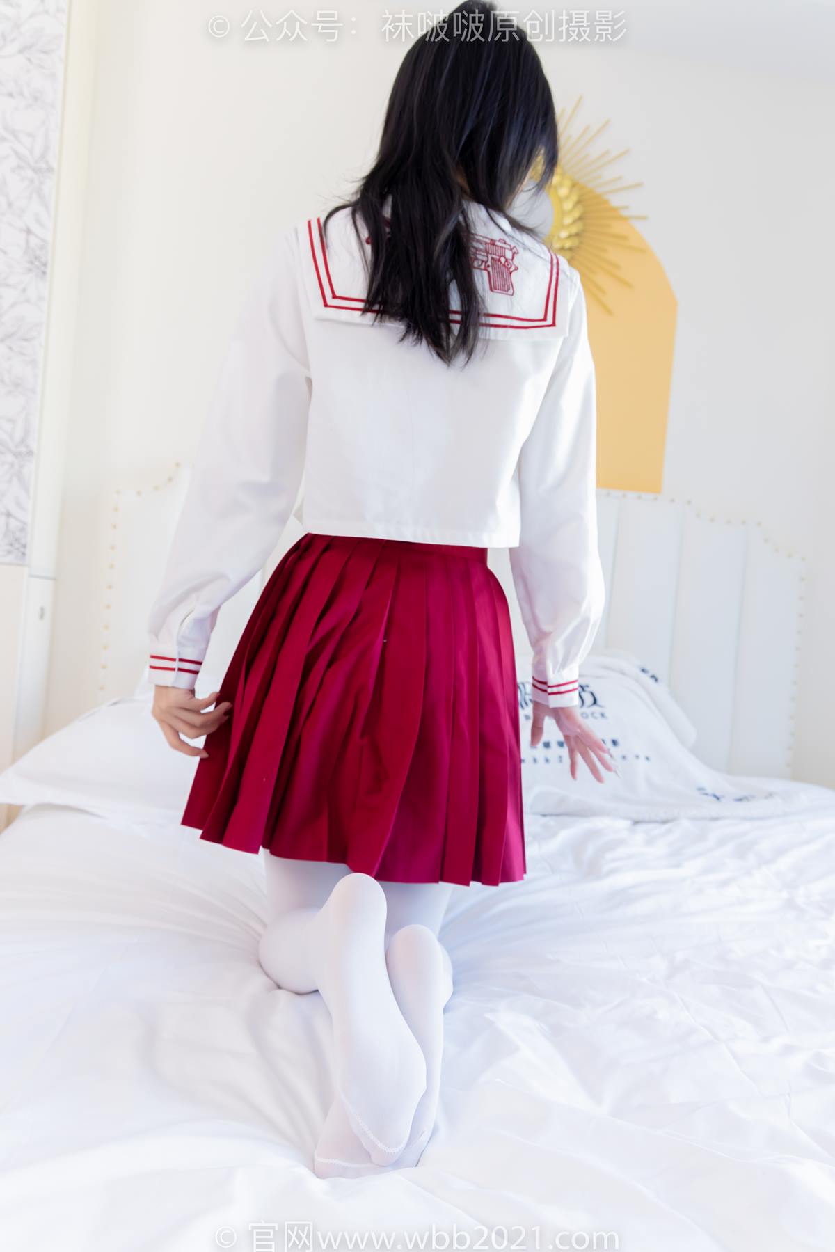 图片[79]-[BoBoSocks袜啵啵]NO.545 奶油-白色马丁靴、厚白丝、jk制服、瑜伽动作时用老头乐挠脚剧情[104P] – 速更版-美库