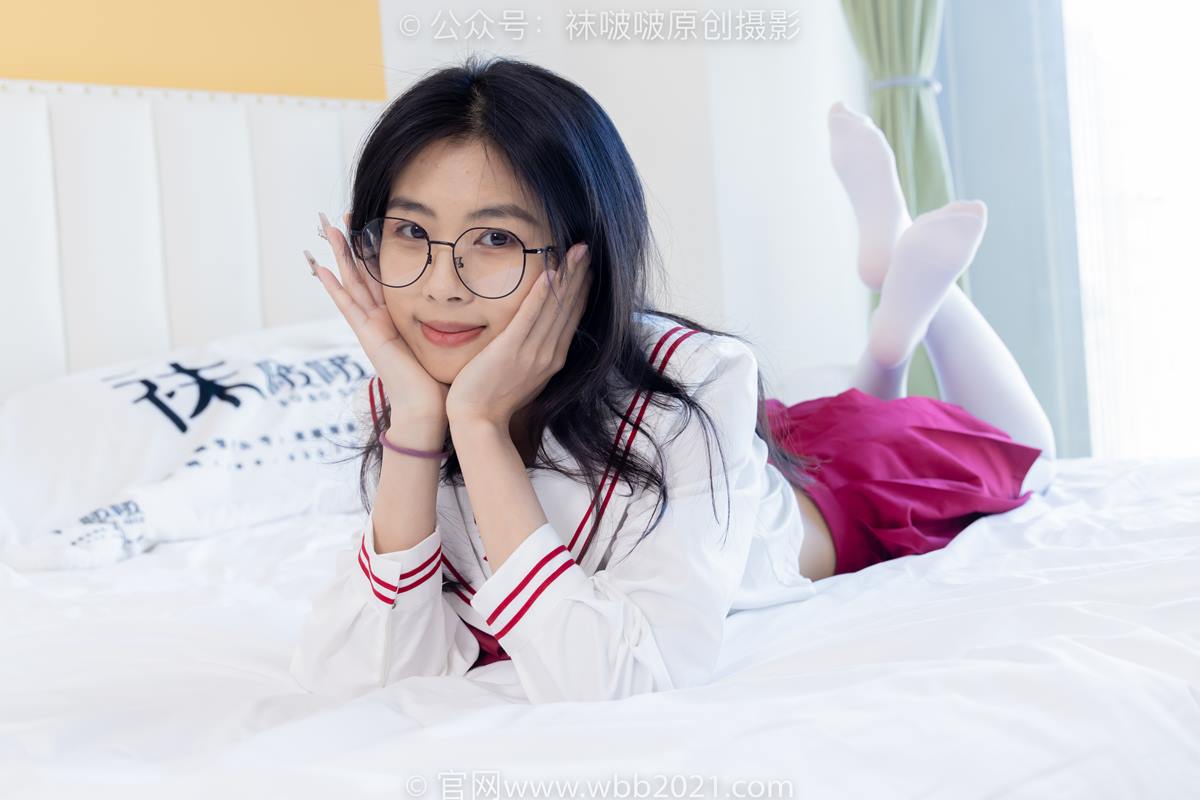 图片[80]-[BoBoSocks袜啵啵]NO.545 奶油-白色马丁靴、厚白丝、jk制服、瑜伽动作时用老头乐挠脚剧情[104P] – 速更版-美库