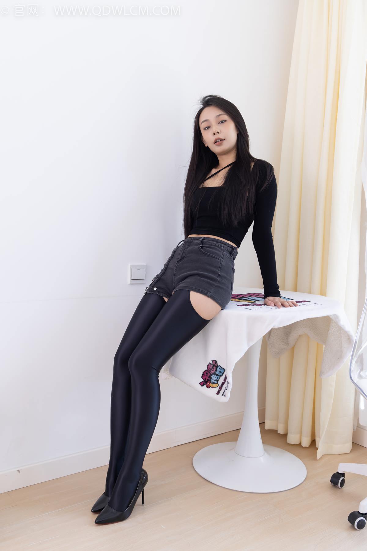 图片[21]-物恋传媒 NO.2351 岚岚-高跟鞋、油亮厚黑丝吊带袜、昏睡剧情[157P] – 速更版-美库