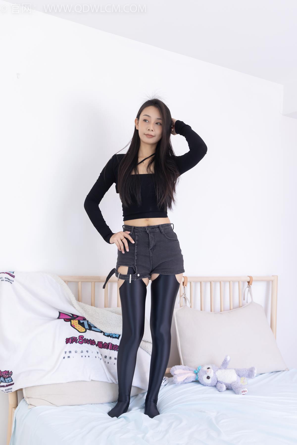 图片[100]-物恋传媒 NO.2351 岚岚-高跟鞋、油亮厚黑丝吊带袜、昏睡剧情[157P] – 速更版-美库