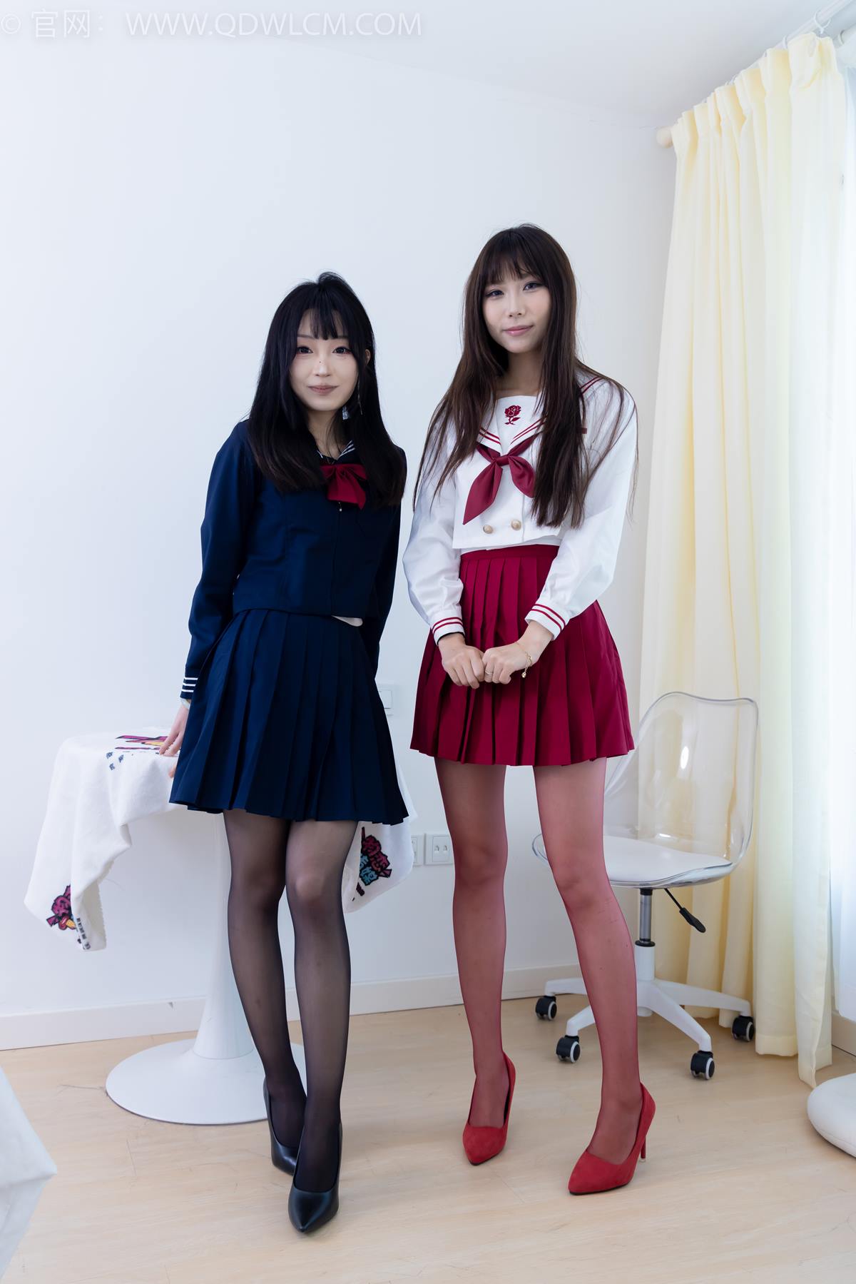 图片[129]-物恋传媒 NO.2352 泡泡嘟嘟-高跟鞋、油亮薄红丝、油亮薄黑丝、jk制服[135P] – 速更版-美库