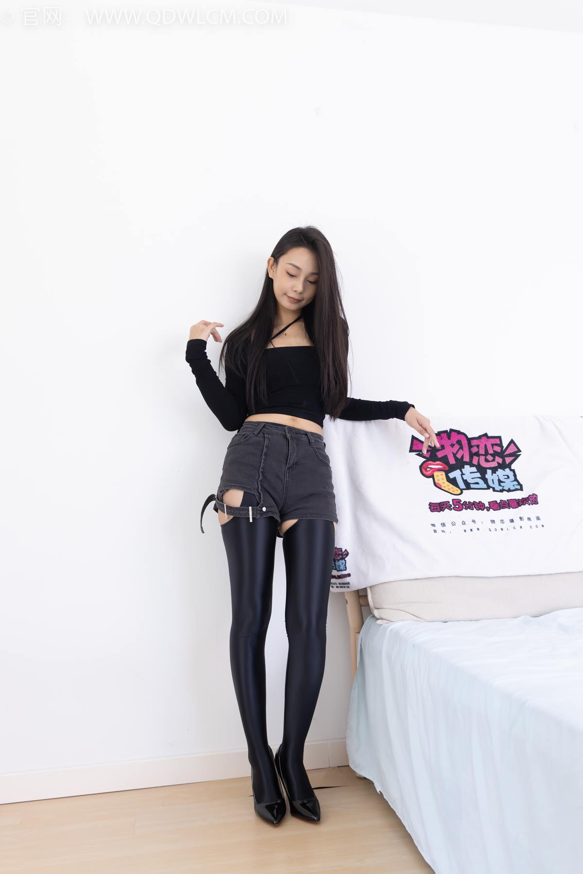 图片[153]-物恋传媒 NO.2351 岚岚-高跟鞋、油亮厚黑丝吊带袜、昏睡剧情[157P] – 速更版-美库