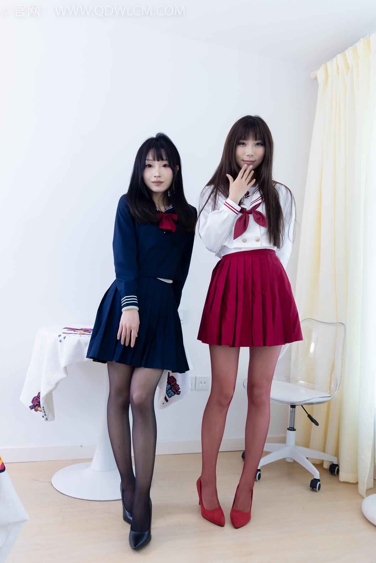 图片[131]-物恋传媒 NO.2352 泡泡嘟嘟-高跟鞋、油亮薄红丝、油亮薄黑丝、jk制服[135P] – 速更版-美库