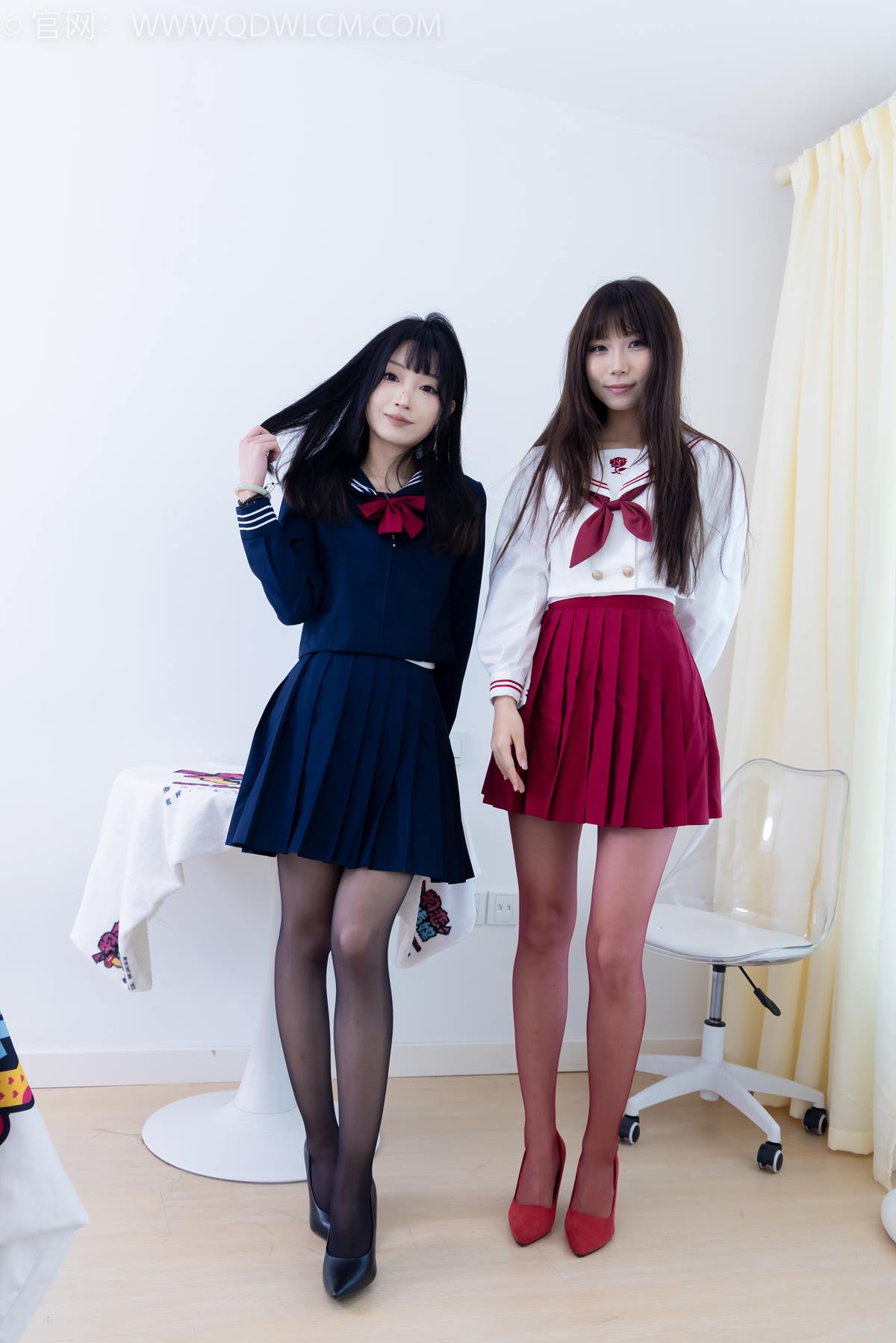 图片[132]-物恋传媒 NO.2352 泡泡嘟嘟-高跟鞋、油亮薄红丝、油亮薄黑丝、jk制服[135P] – 速更版-美库