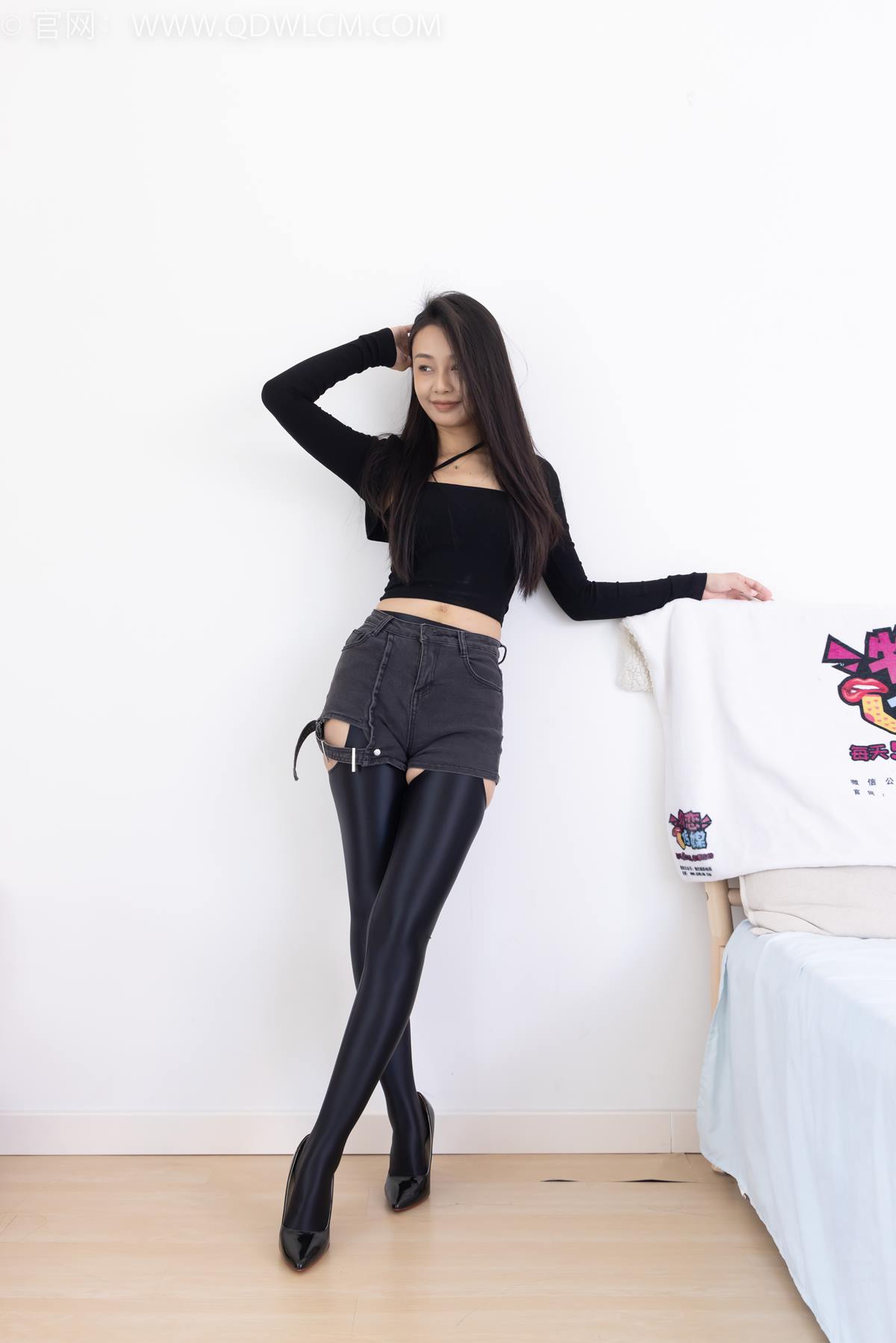 图片[156]-物恋传媒 NO.2351 岚岚-高跟鞋、油亮厚黑丝吊带袜、昏睡剧情[157P] – 速更版-美库