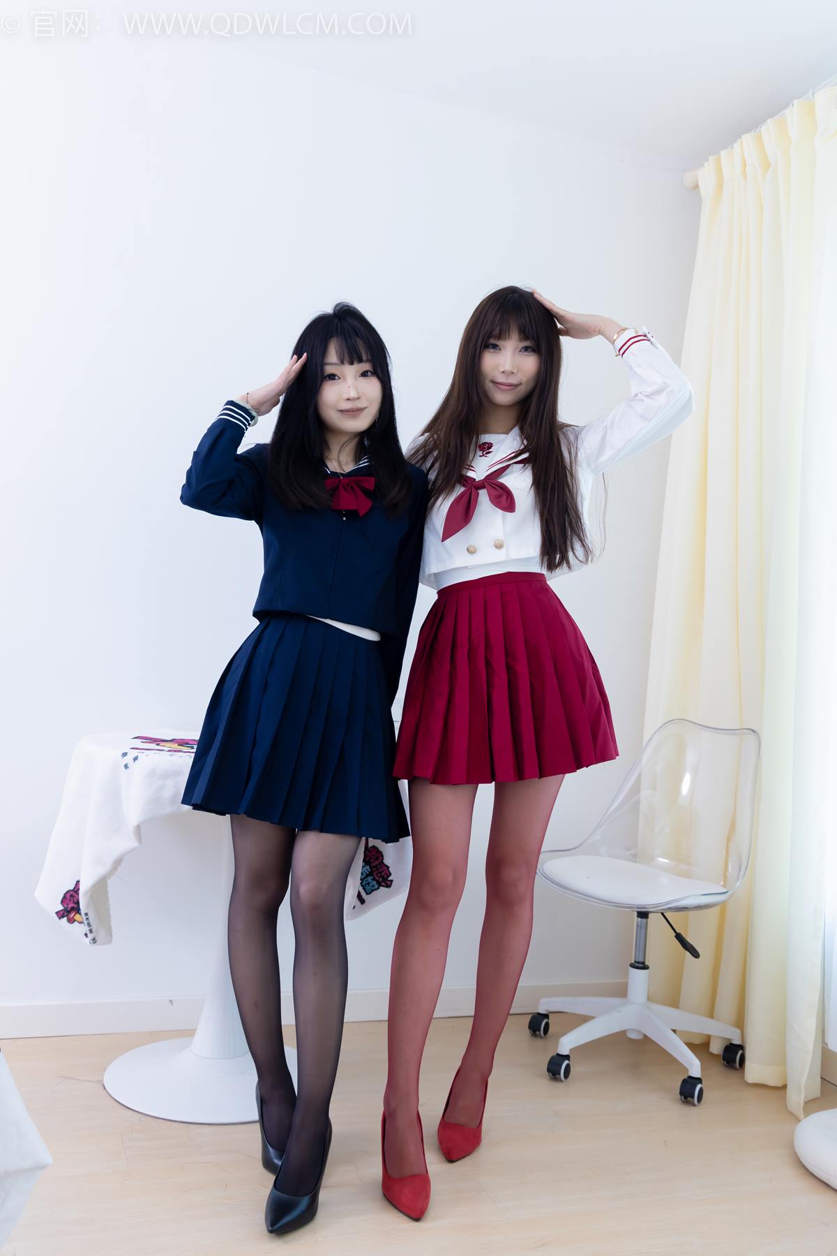 图片[134]-物恋传媒 NO.2352 泡泡嘟嘟-高跟鞋、油亮薄红丝、油亮薄黑丝、jk制服[135P] – 速更版-美库