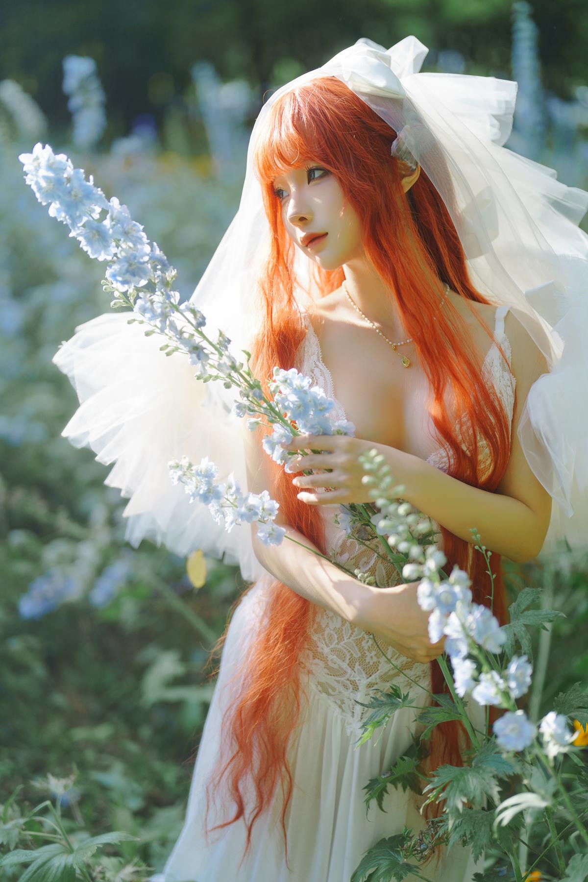 图片[13]-蠢沫沫 – 花丛婚纱[67P] – 速更版-美库