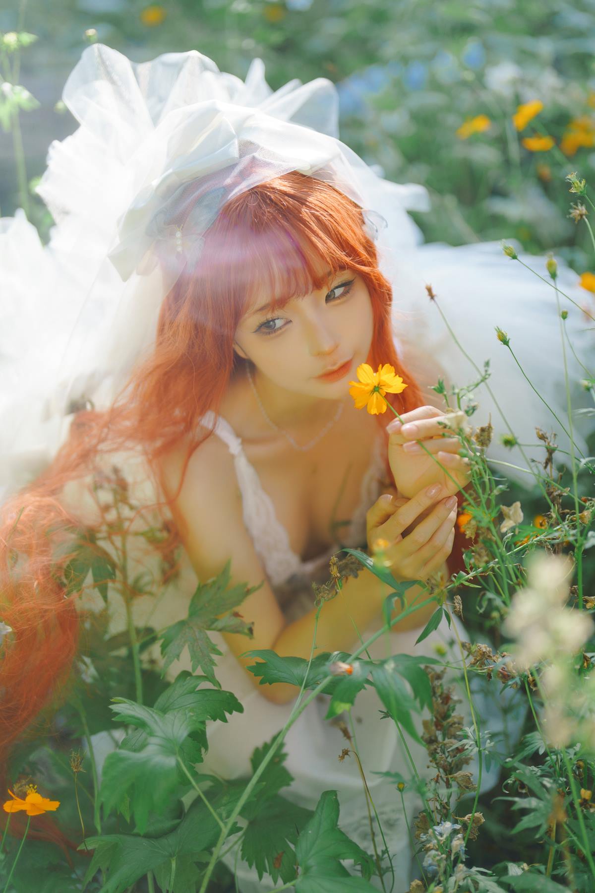 图片[15]-蠢沫沫 – 花丛婚纱[67P] – 速更版-美库