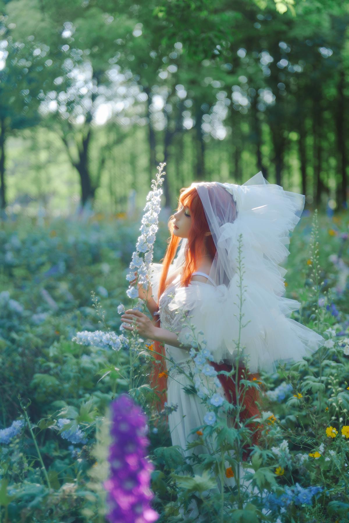 图片[16]-蠢沫沫 – 花丛婚纱[67P] – 速更版-美库