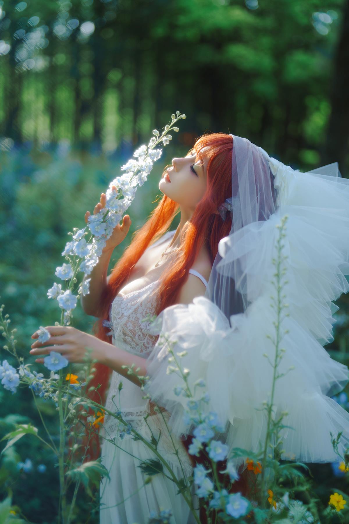 图片[18]-蠢沫沫 – 花丛婚纱[67P] – 速更版-美库