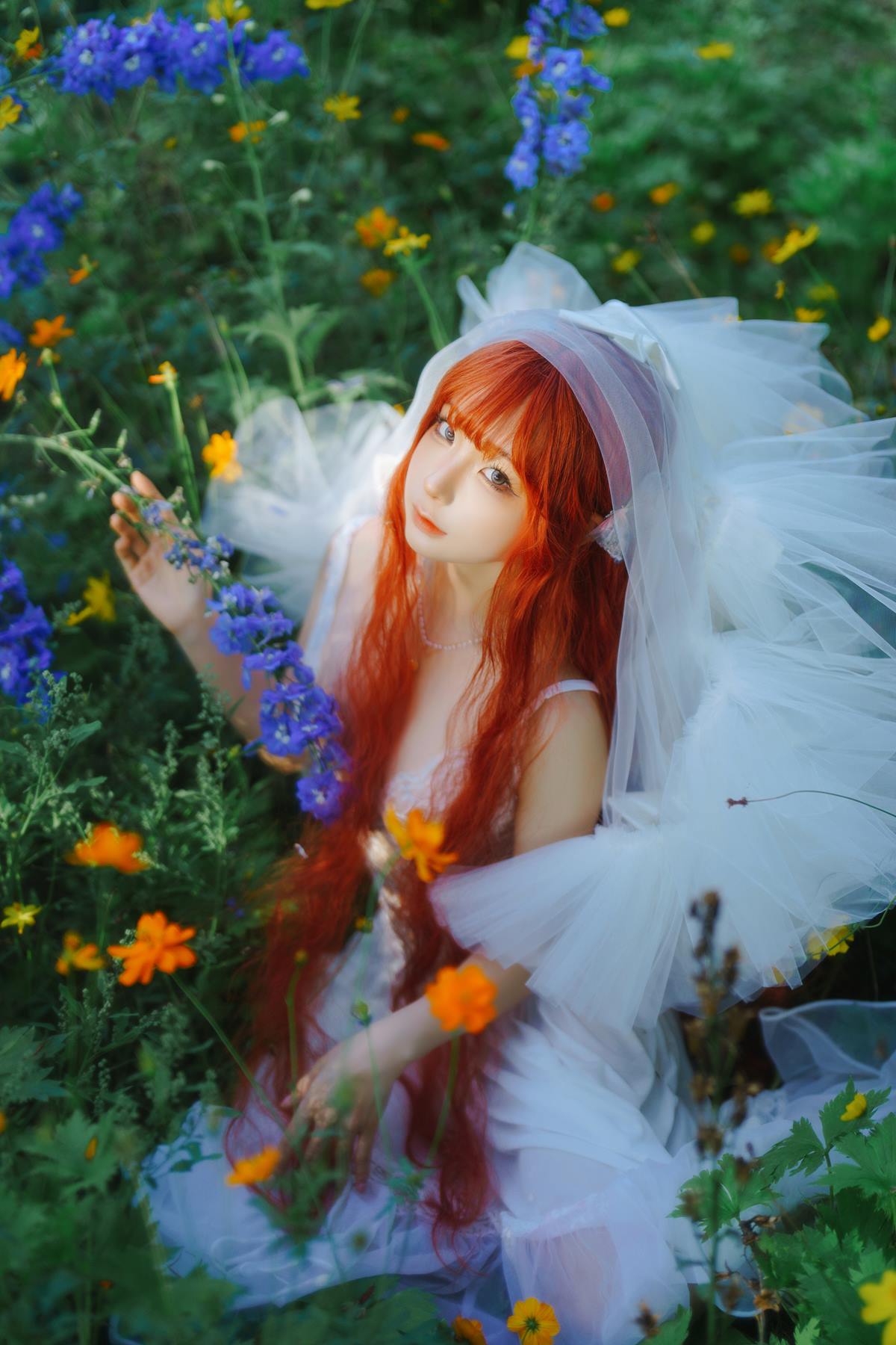 图片[19]-蠢沫沫 – 花丛婚纱[67P] – 速更版-美库