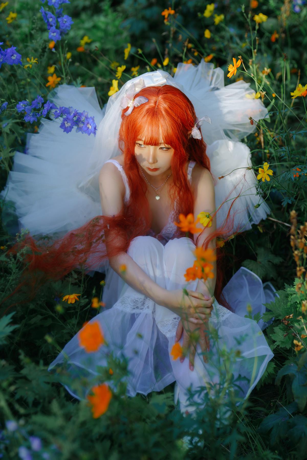 图片[21]-蠢沫沫 – 花丛婚纱[67P] – 速更版-美库