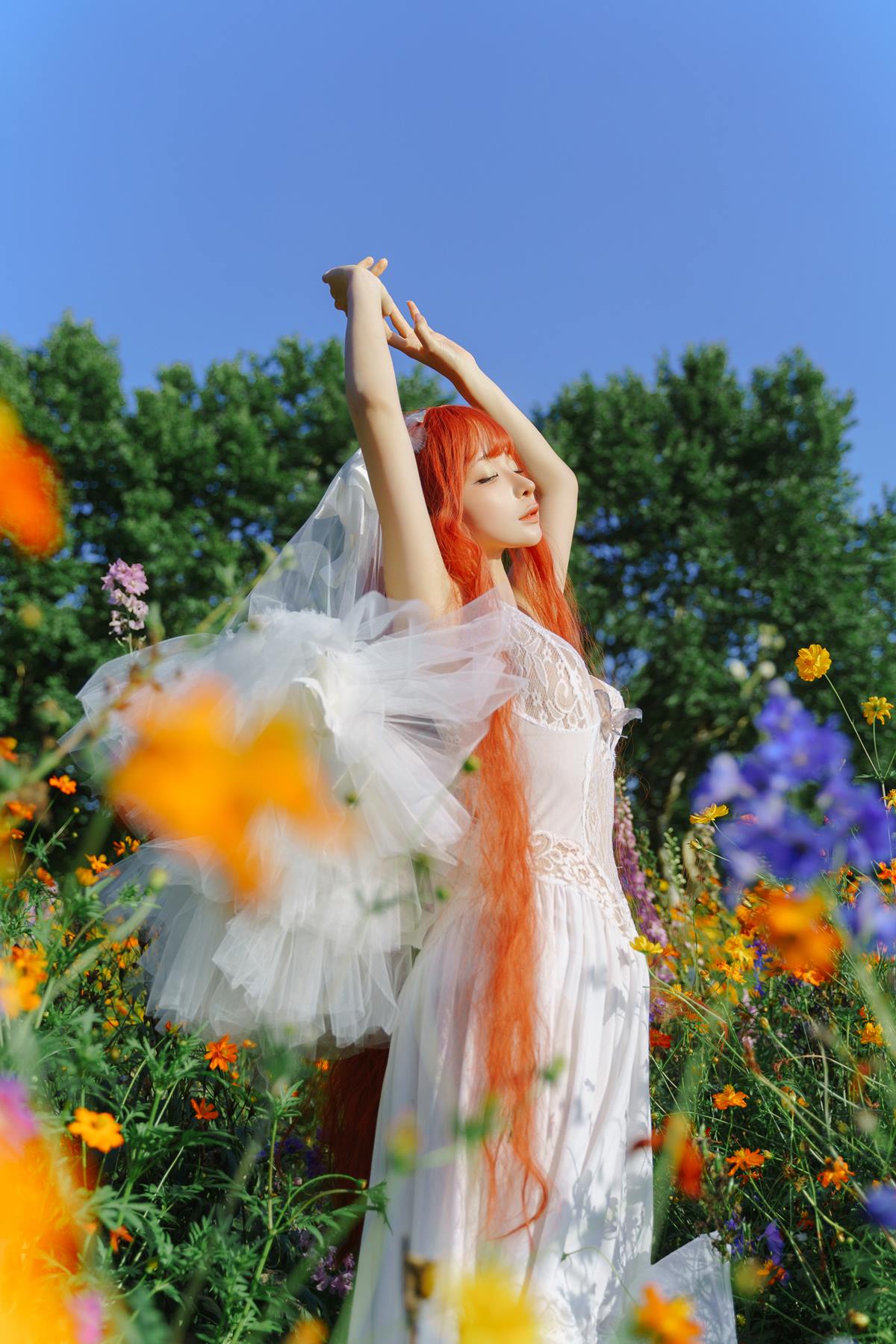 图片[22]-蠢沫沫 – 花丛婚纱[67P] – 速更版-美库