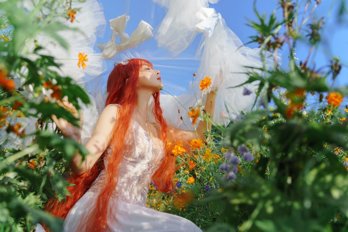 图片[25]-蠢沫沫 – 花丛婚纱[67P] – 速更版-美库