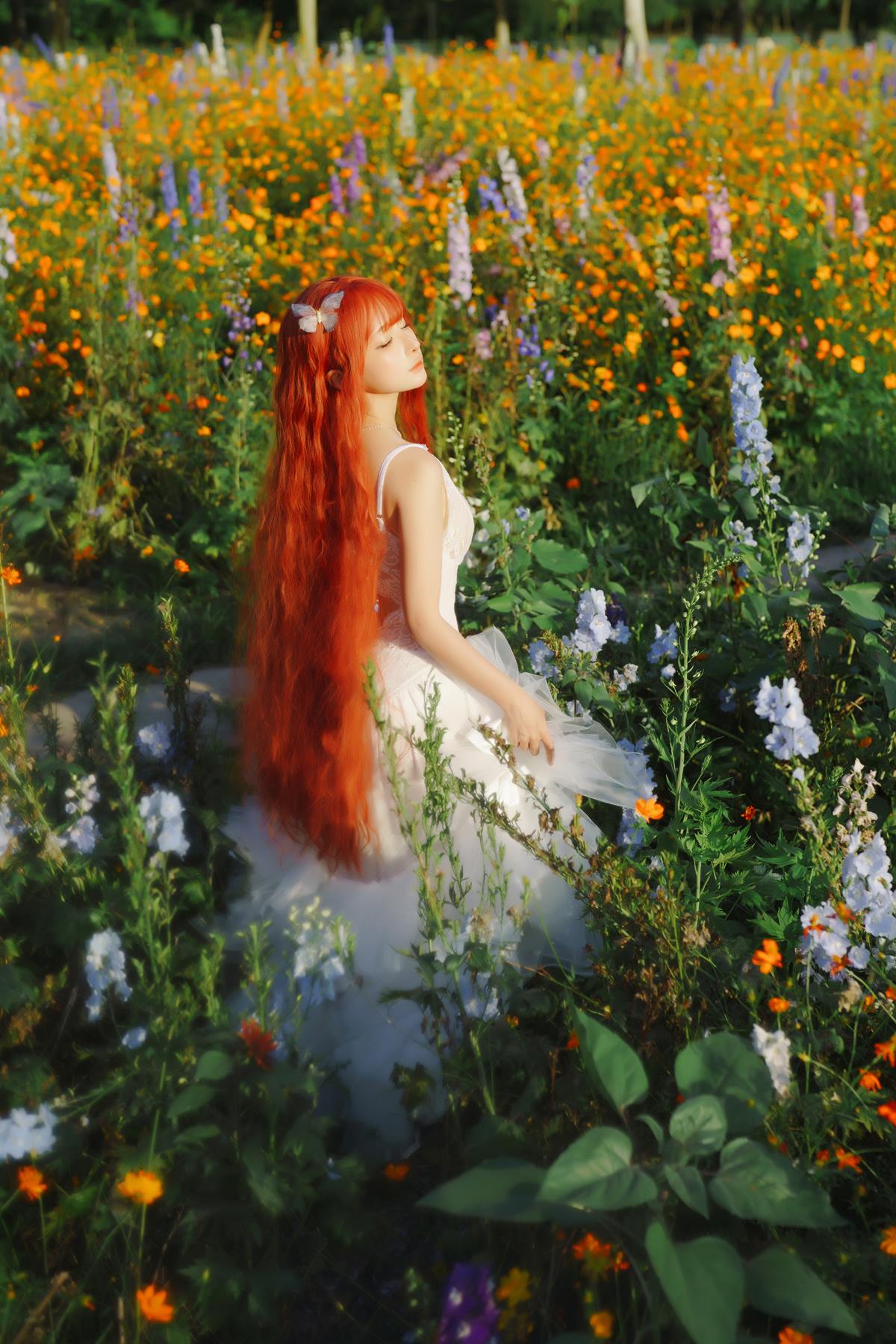 图片[34]-蠢沫沫 – 花丛婚纱[67P] – 速更版-美库