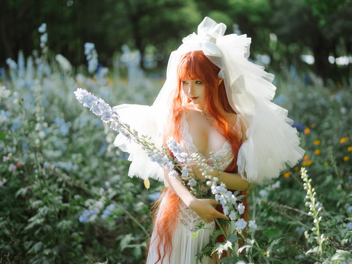 图片[45]-蠢沫沫 – 花丛婚纱[67P] – 速更版-美库