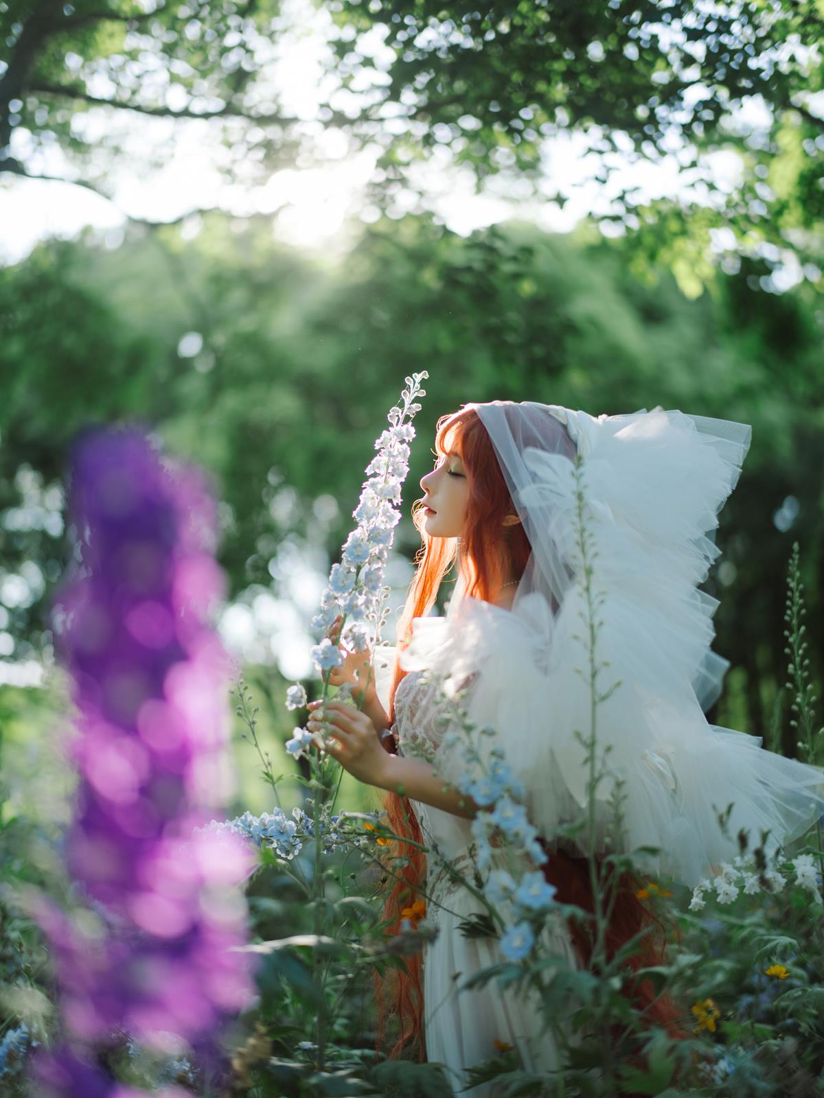 图片[49]-蠢沫沫 – 花丛婚纱[67P] – 速更版-美库