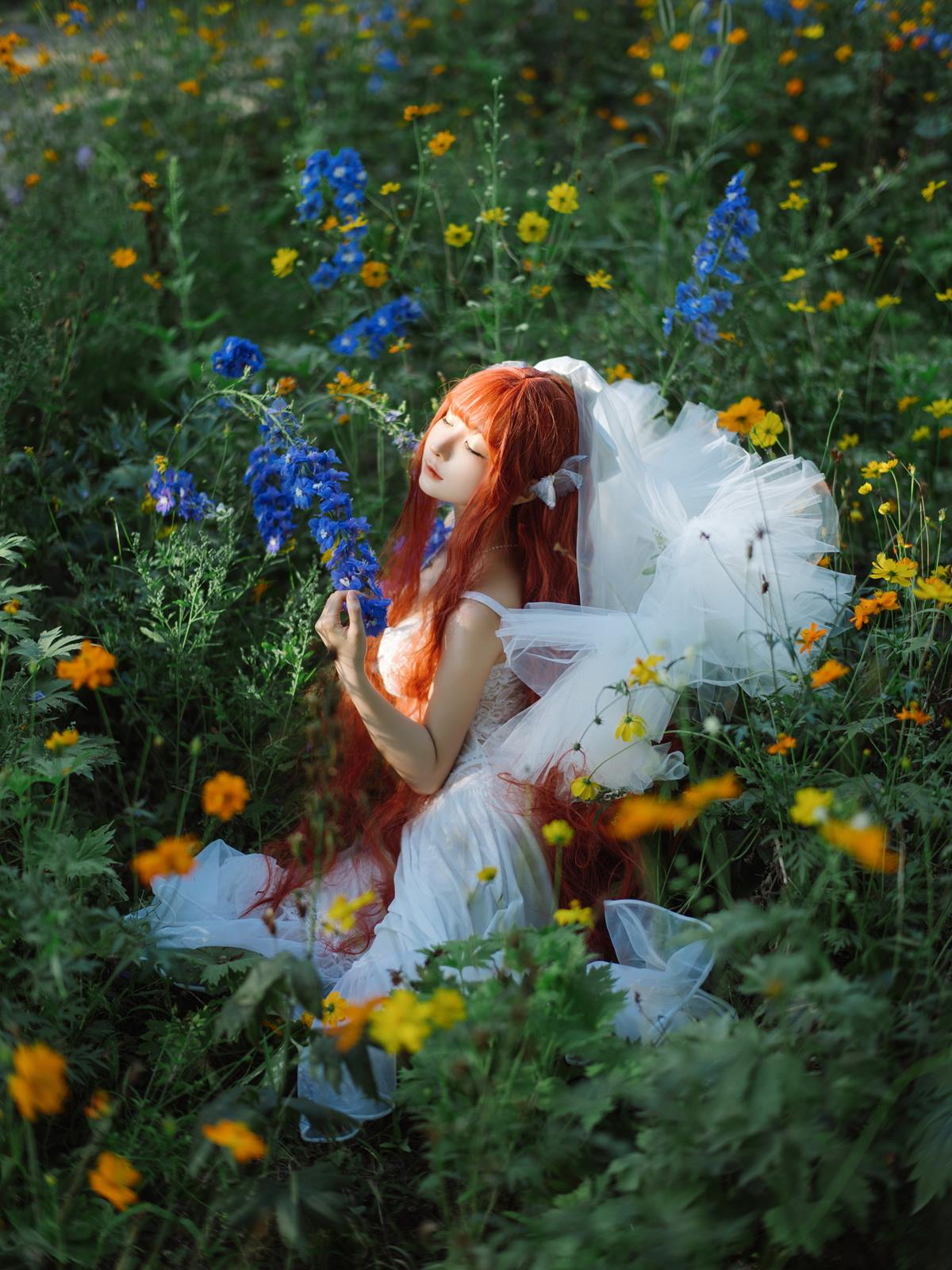 图片[50]-蠢沫沫 – 花丛婚纱[67P] – 速更版-美库