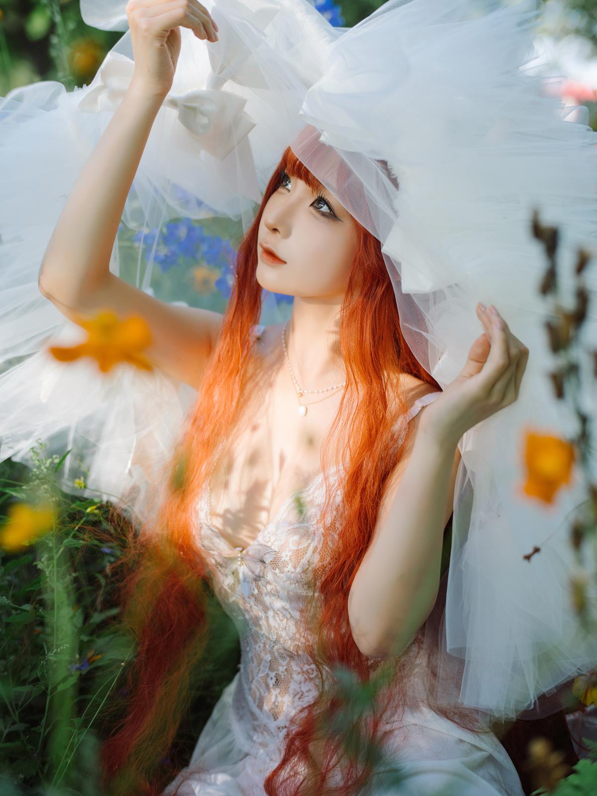 图片[51]-蠢沫沫 – 花丛婚纱[67P] – 速更版-美库